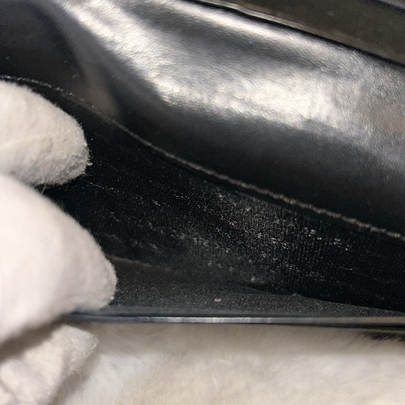 Burberry Black pebbled leather long wallet - Picture 15 of 17